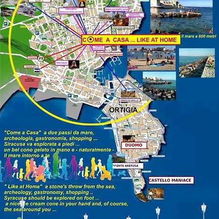 Come A Casa Syracuse Ngoại thất bức ảnh