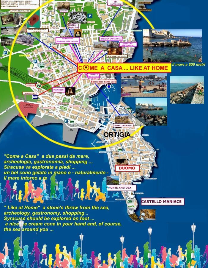 Come A Casa Syracuse Ngoại thất bức ảnh